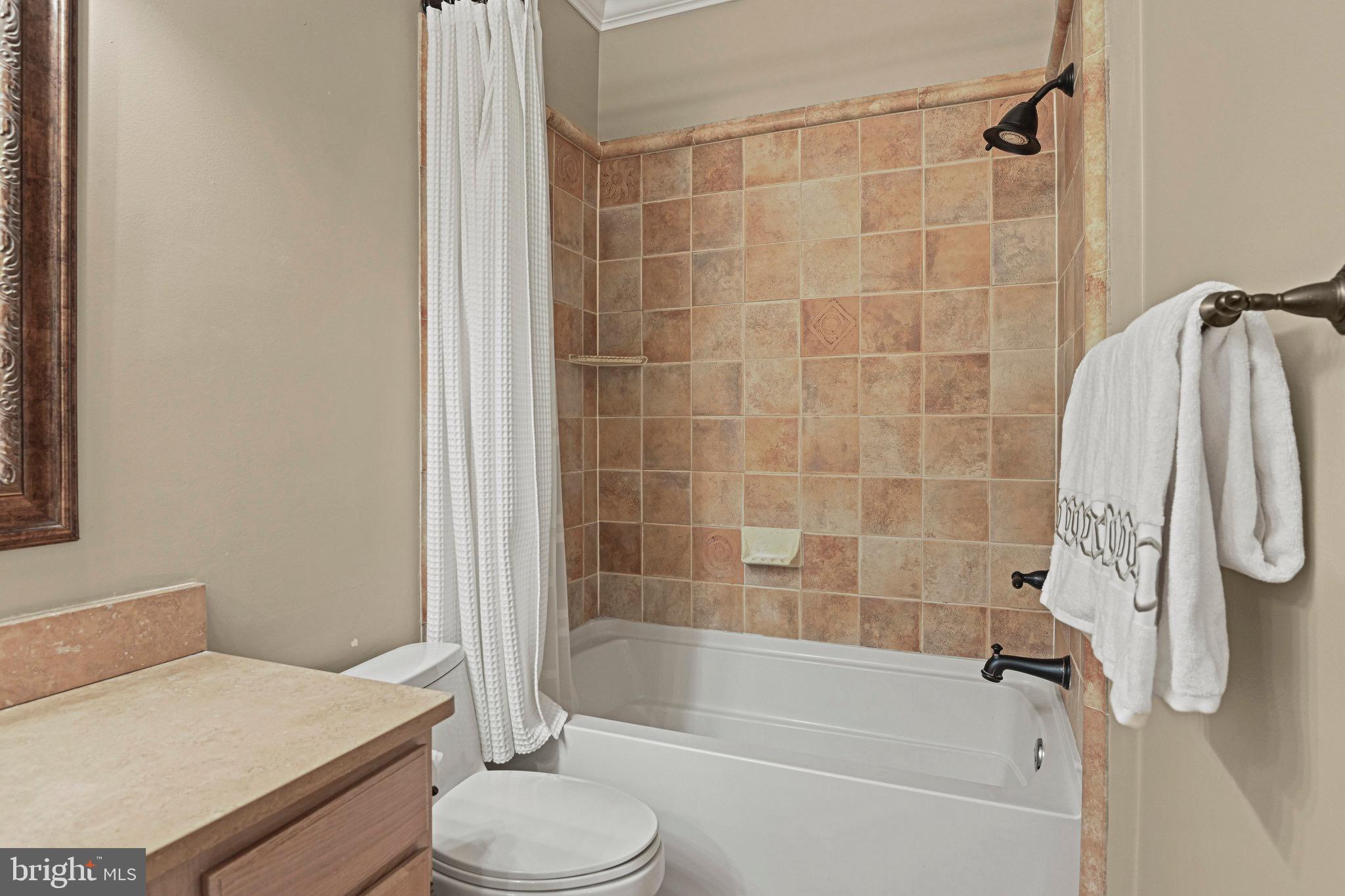 1701 Lake Shore Crest Drive, Unit 24 Reston, VA 20190 - Photo 17 of 33 a bathroom with a sink toilet and shower