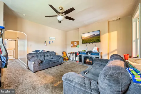 a kitchen with lots of counter top space