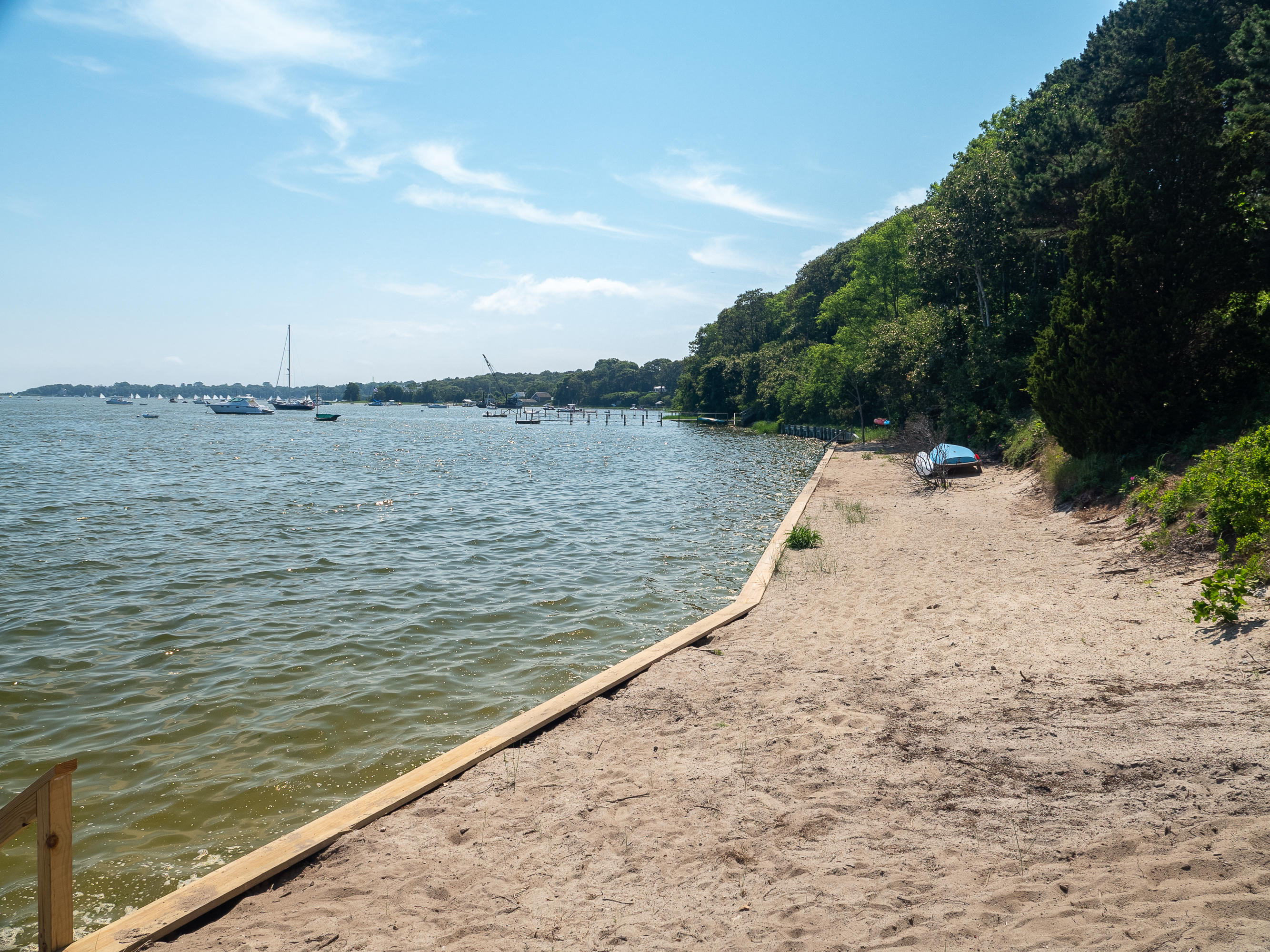 671 Old Post Road Cotuit, MA 02635 - Photo 31 of 36 a view of a lake with a lake
