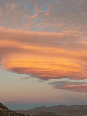 a view of city and mountain