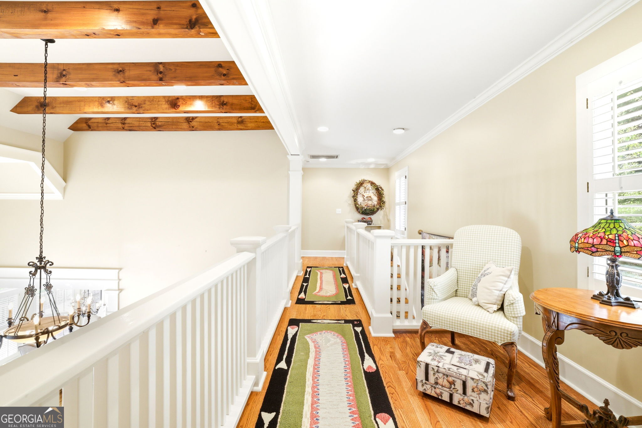 1171 Rabun Bluffs Drive Lakemont, GA 30552 - Photo 45 of 75 a view of entryway and hall with wooden floor
