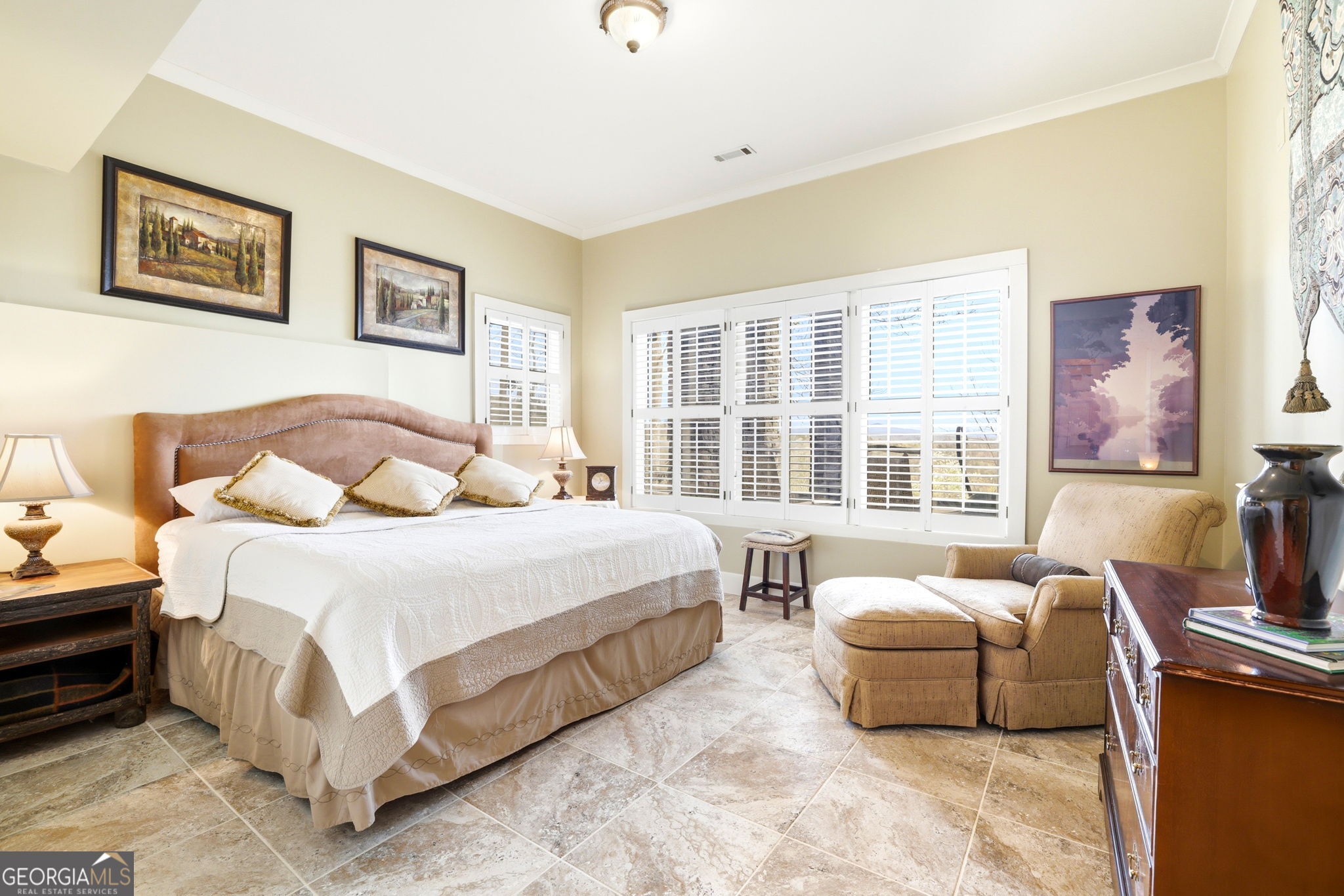 1171 Rabun Bluffs Drive Lakemont, GA 30552 - Photo 59 of 75 a bedroom with a bed and a couch