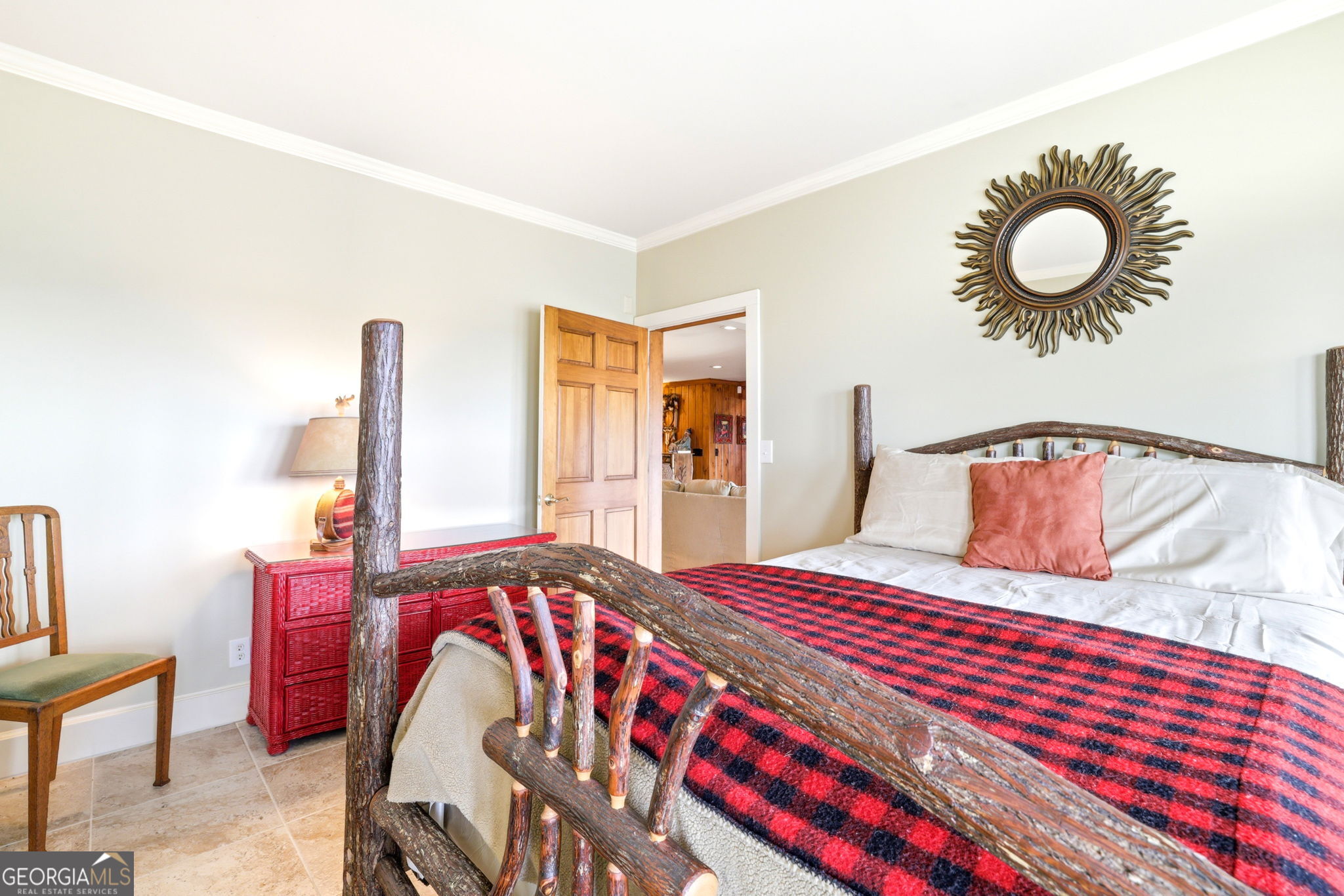 1171 Rabun Bluffs Drive Lakemont, GA 30552 - Photo 60 of 75 a bedroom with a bed and window