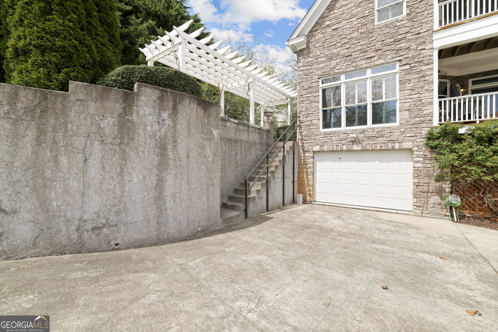 1171 Rabun Bluffs Drive Lakemont, GA 30552 - Photo 63 of 75 a view of a house with a wooden fence