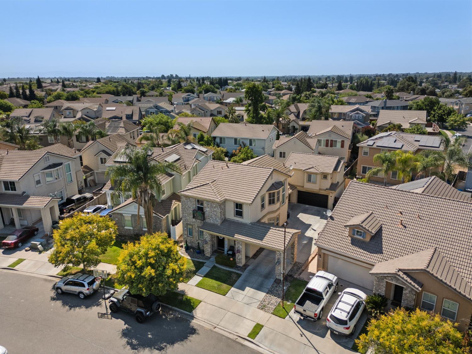 562 Ranger Street Oakdale, CA 95361 - Photo 58 of 63 aerial view of residential area