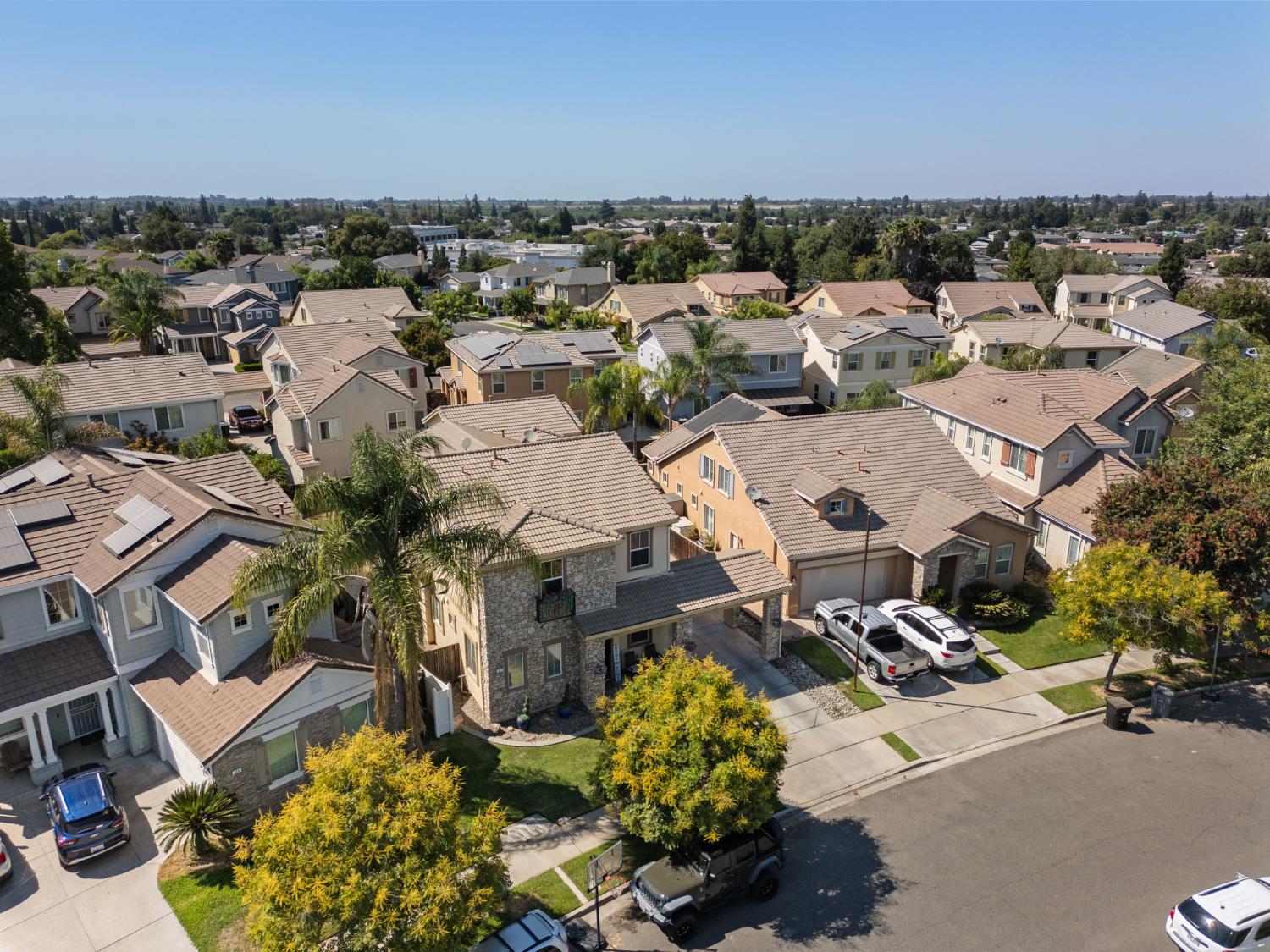 562 Ranger Street Oakdale, CA 95361 - Photo 59 of 63 aerial view of residential area