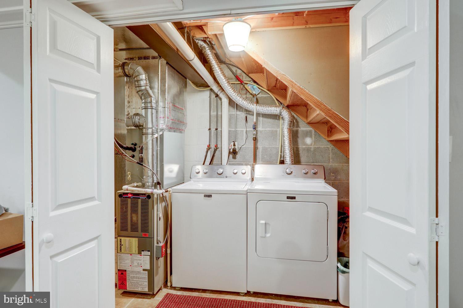 34 Brookview Drive Lititz, PA 17543 - Photo 28 of 36 a view of storage and utility room with washer and dryer