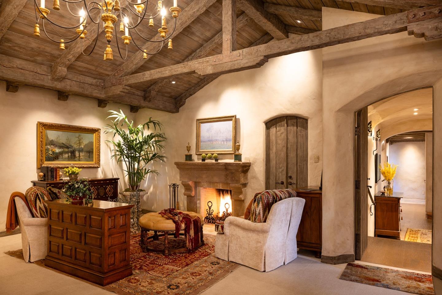 1463 Oleada Road Pebble Beach, CA 93953 - Photo 38 of 68 a living room with furniture