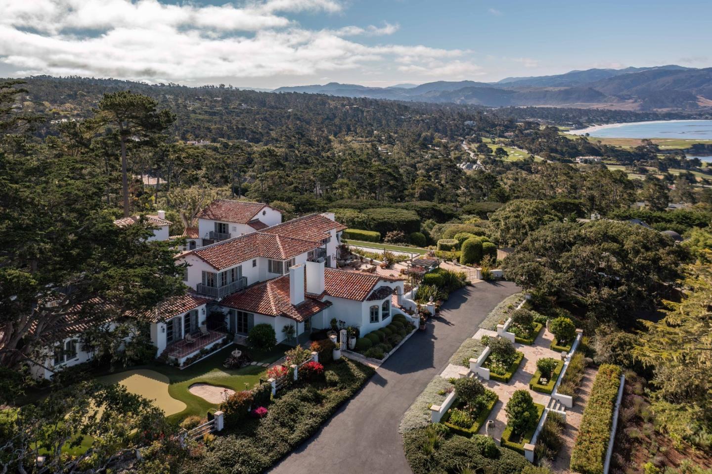 1463 Oleada Road Pebble Beach, CA 93953 - Photo 4 of 68 an aerial view of multiple house