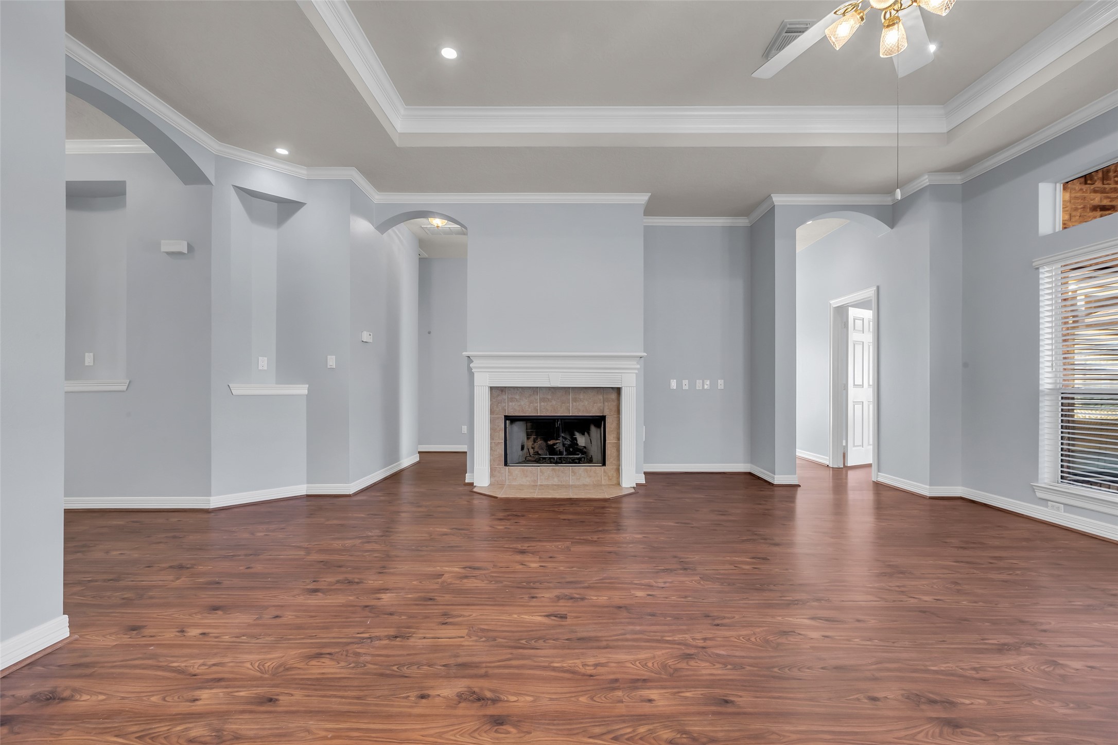 35 West Pines Drive Montgomery, TX 77356 - Photo 10 of 30 a view of an empty room with window and fire place