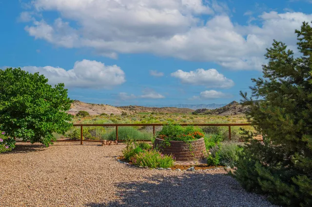 a view of a pathway both side of building