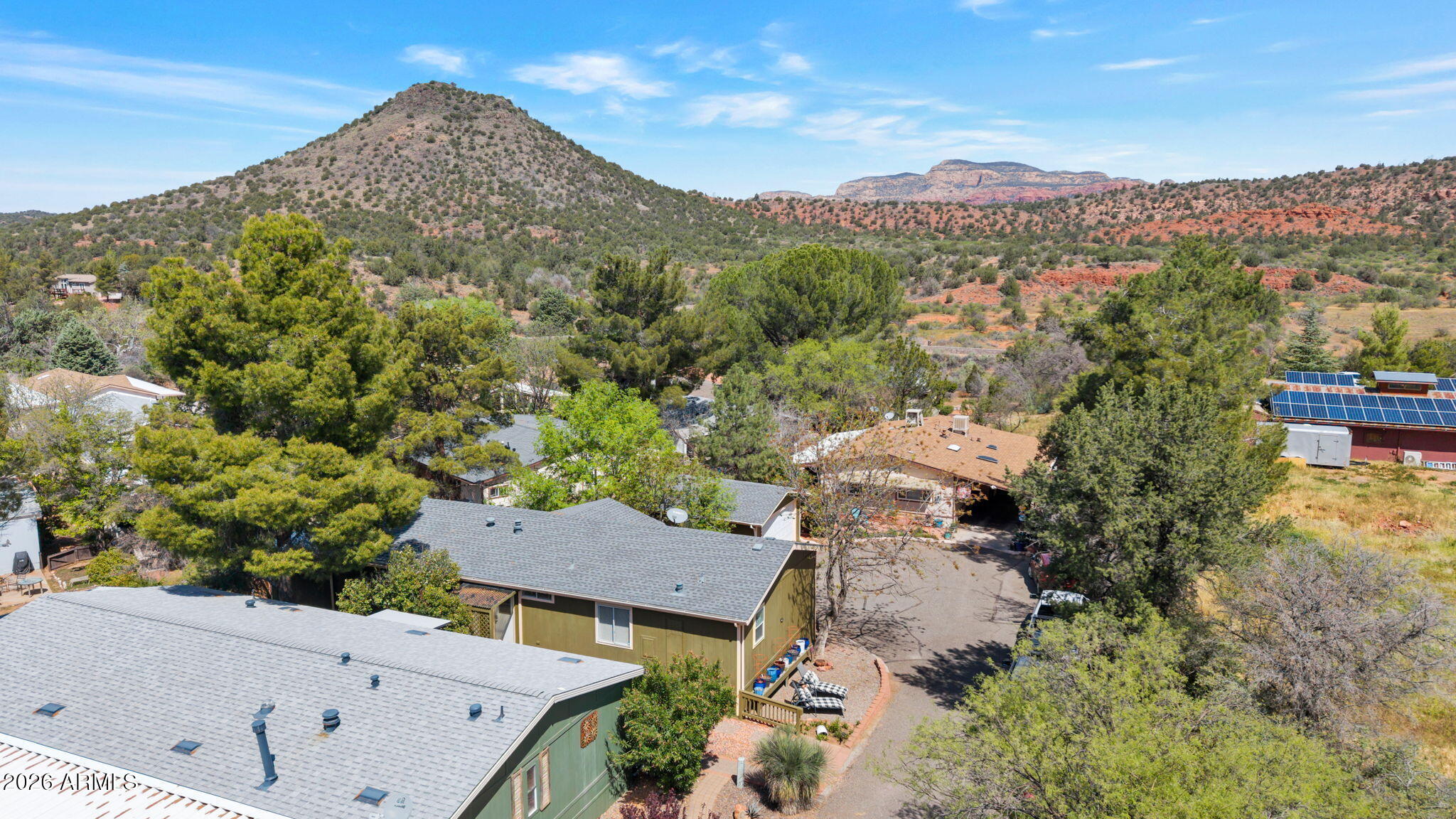 6770 West State Rte 89A, Unit 148 Sedona, AZ 86336 - Photo 4 of 22 Aerial RR View
