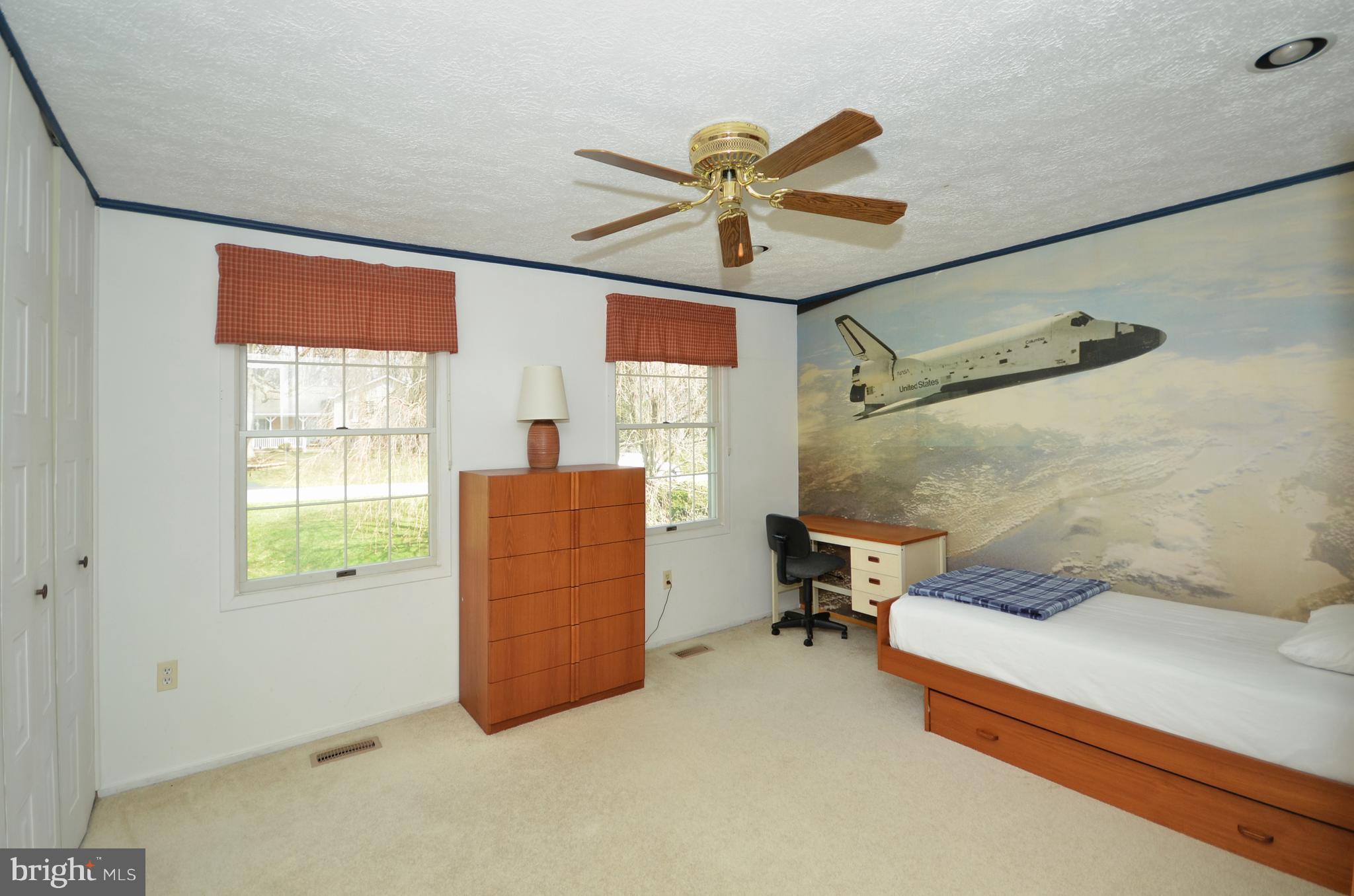 2905 Anderson Road White Hall, MD 21161 - Photo 22 of 26 Bedroom #2 with crown molding and 2 windows