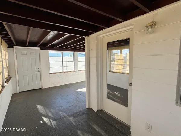 a view of a storage & utility room in a house