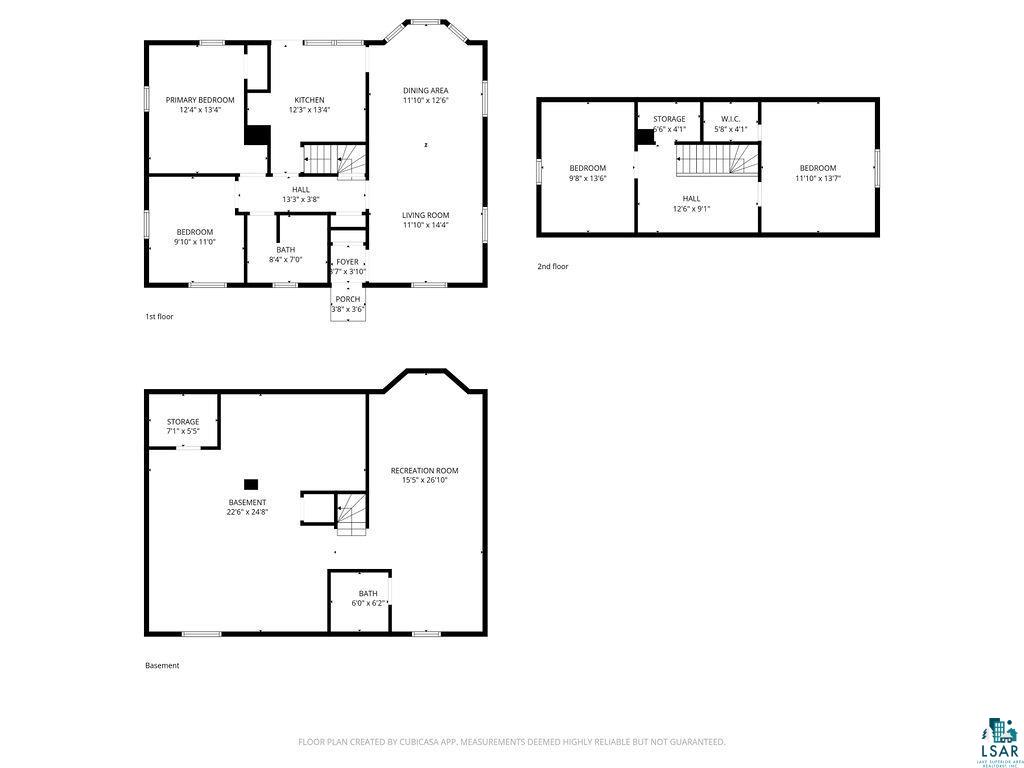 122 3rd Street Cloquet, MN 55720 - Photo 42 of 42 Floor plan