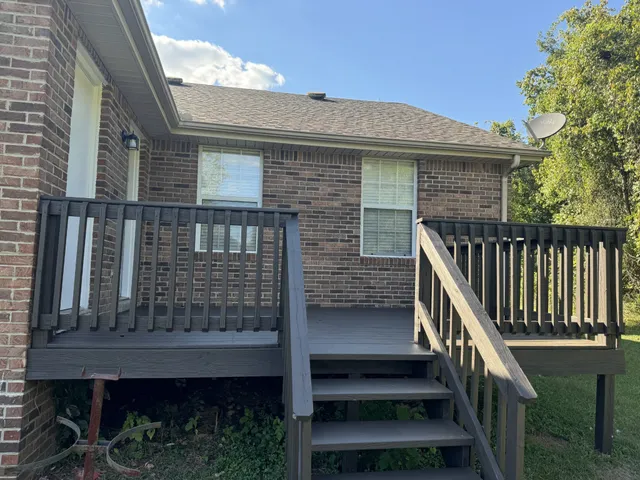 a front view of house