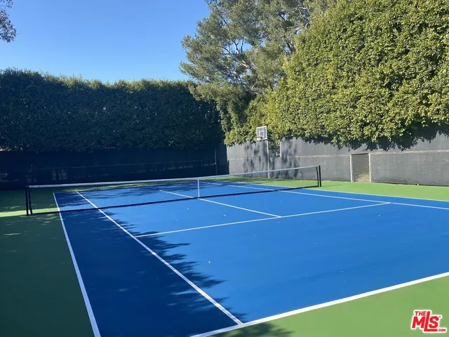a view of tennis court