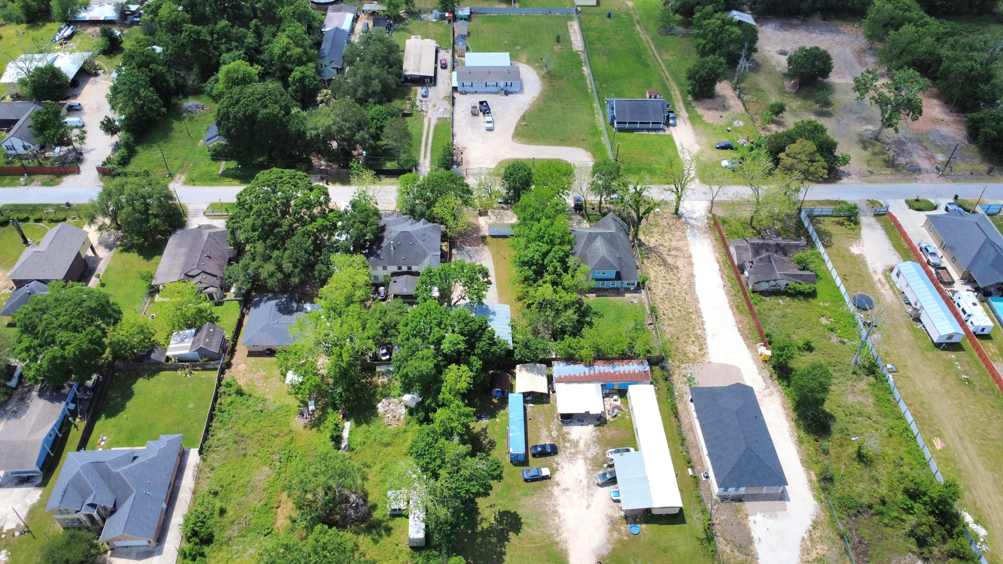 704 Cleo Street Fresno, TX 77545 - Photo 12 of 40 an aerial view of residential house with outdoor space and swimming pool