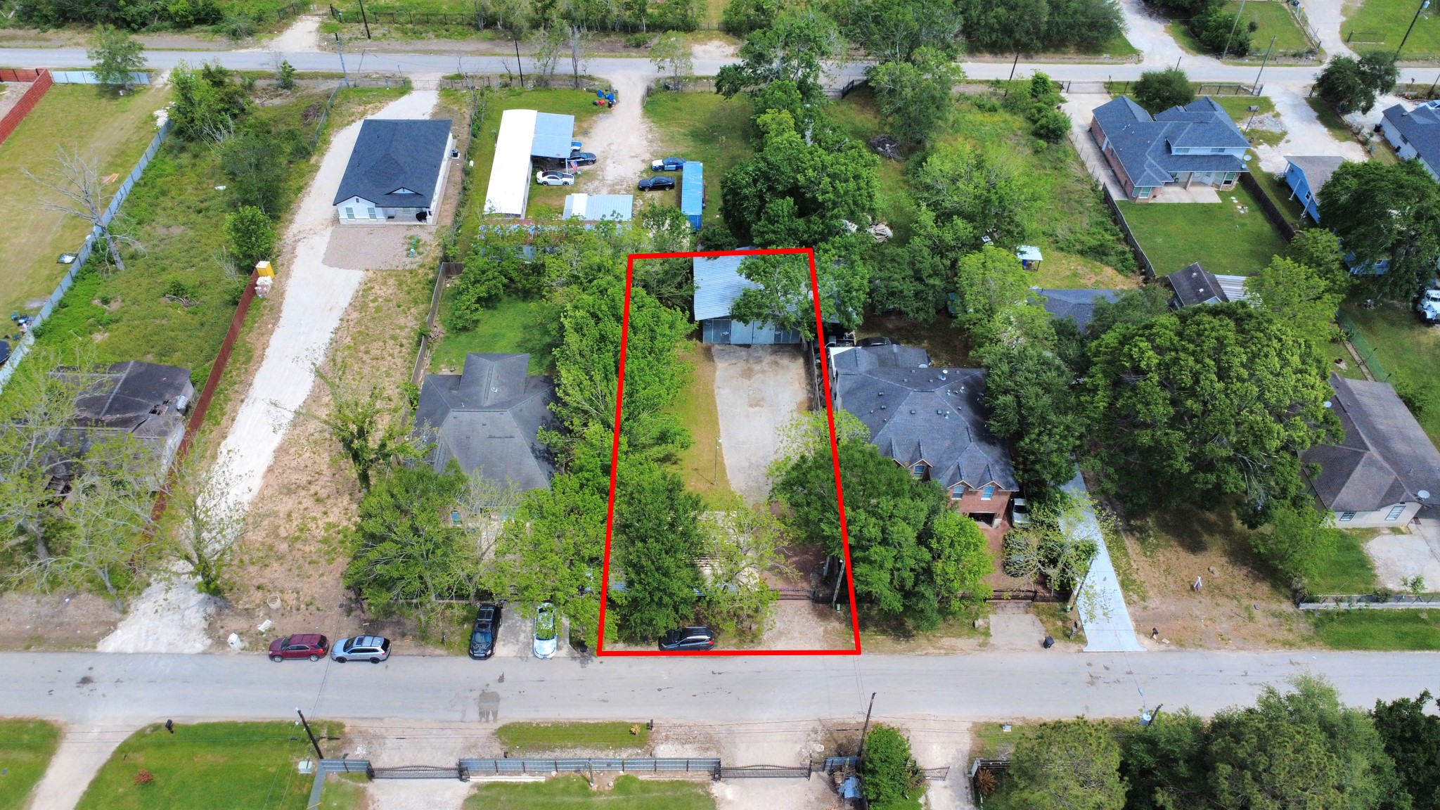 704 Cleo Street Fresno, TX 77545 - Photo 4 of 40 an aerial view of a house with outdoor space and lake view