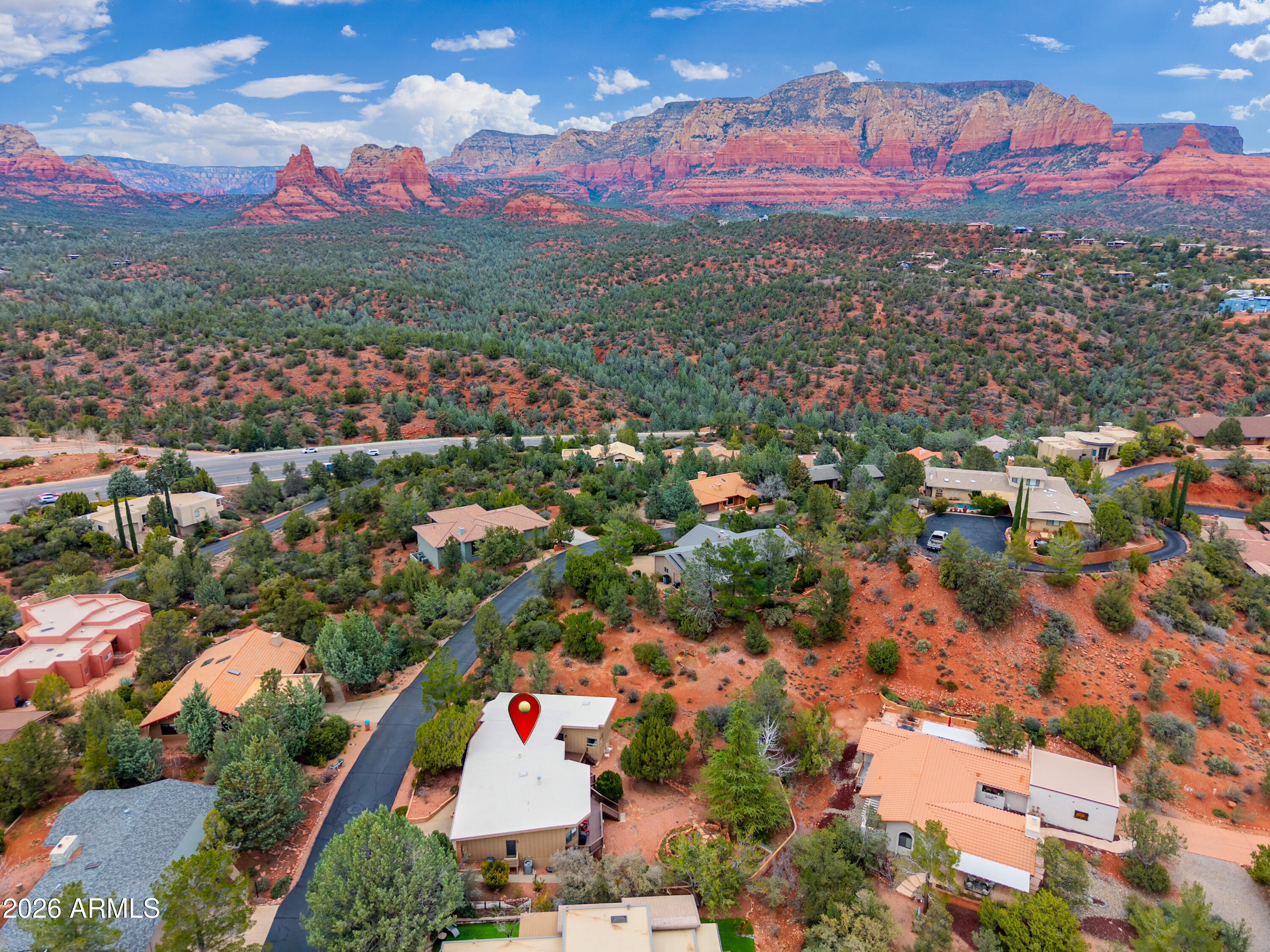 30 Kashmir Road Sedona, AZ 86336 - Photo 52 of 57 a view of city and mountain