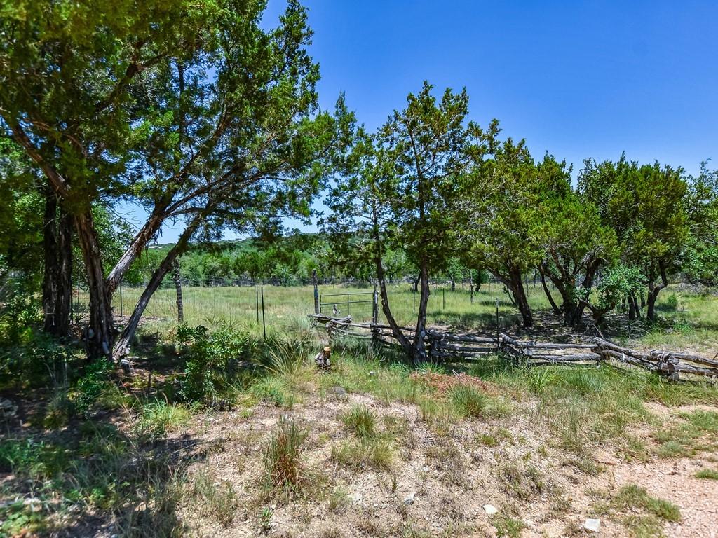 254 Middleton Road Spicewood, TX 78669 - Photo 22 of 32 a backyard of a house with lots of green space