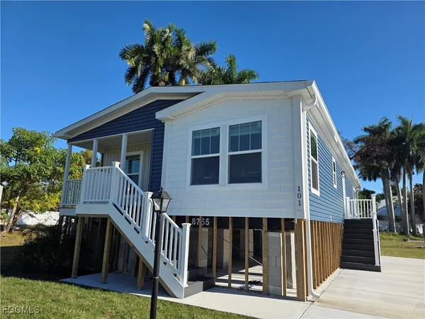 a front view of a house with balcony