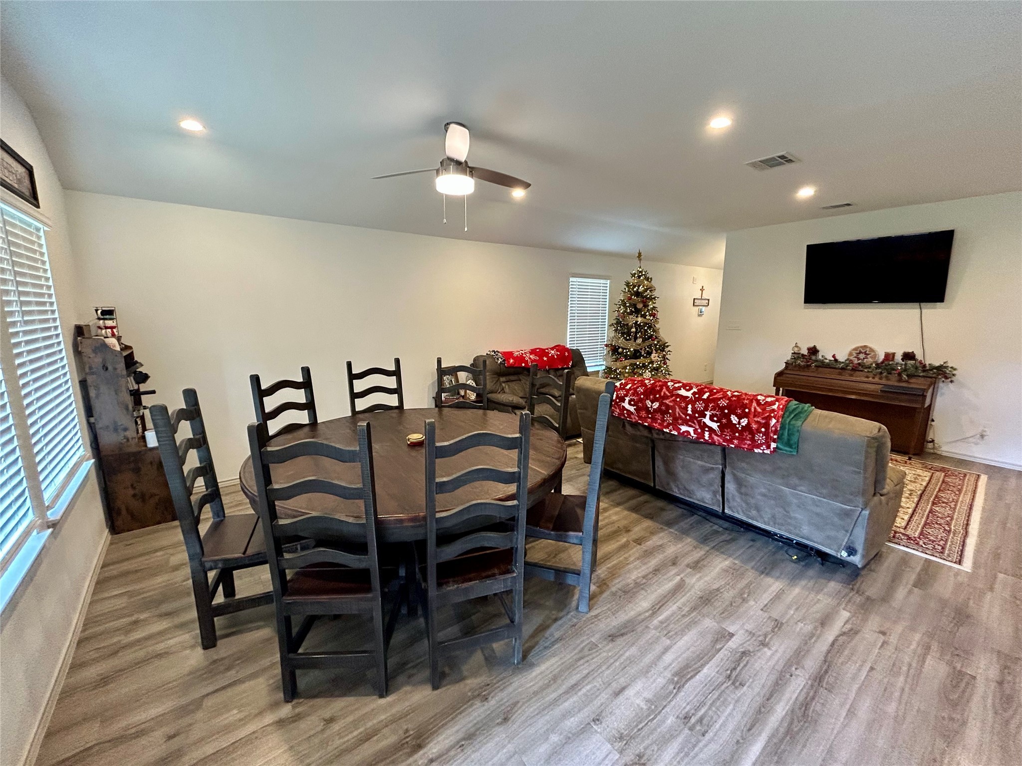 6515 Alexis Street Beaumont, TX 77708 - Photo 30 of 36 a dining room with furniture and wooden floor