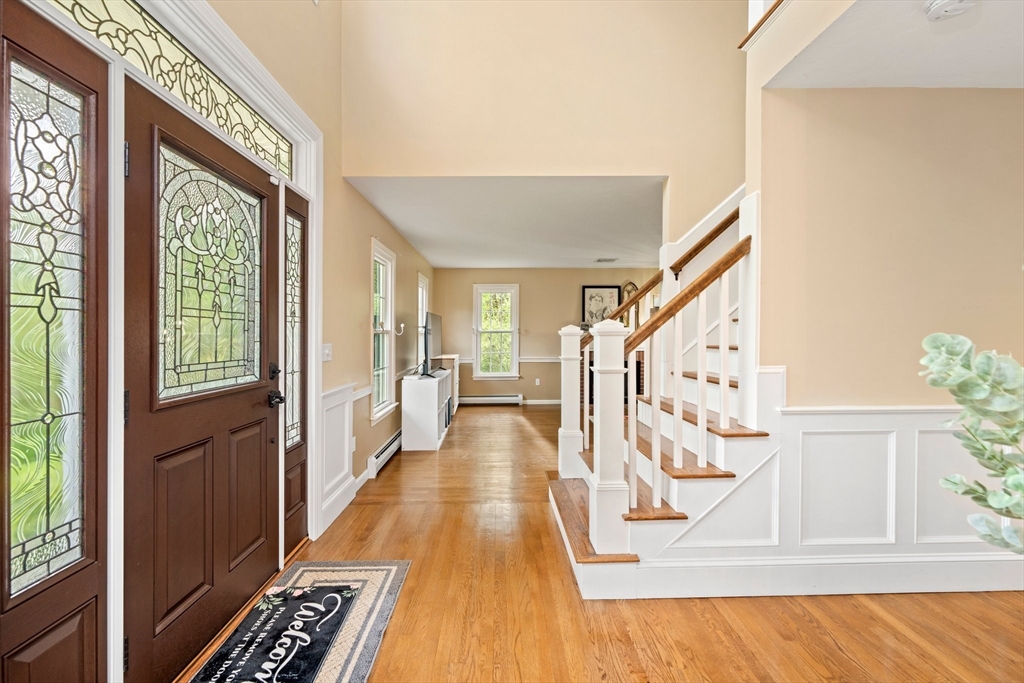 203 Richie Road Attleboro, MA 02703 - Photo 8 of 42 a view of entryway with wooden floor