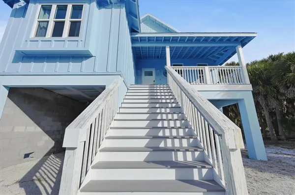 a view of a two chairs in the room