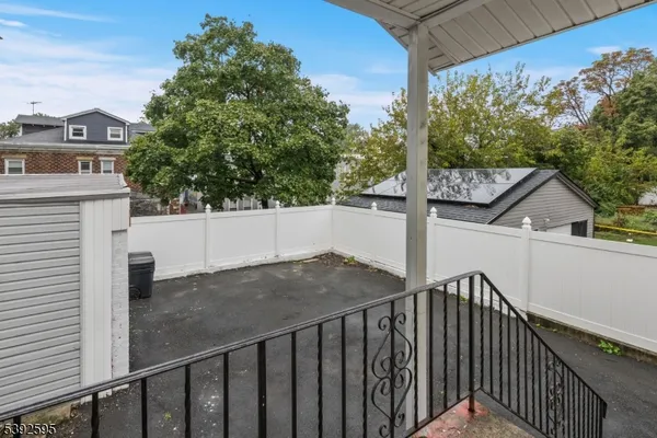a view of a roof deck