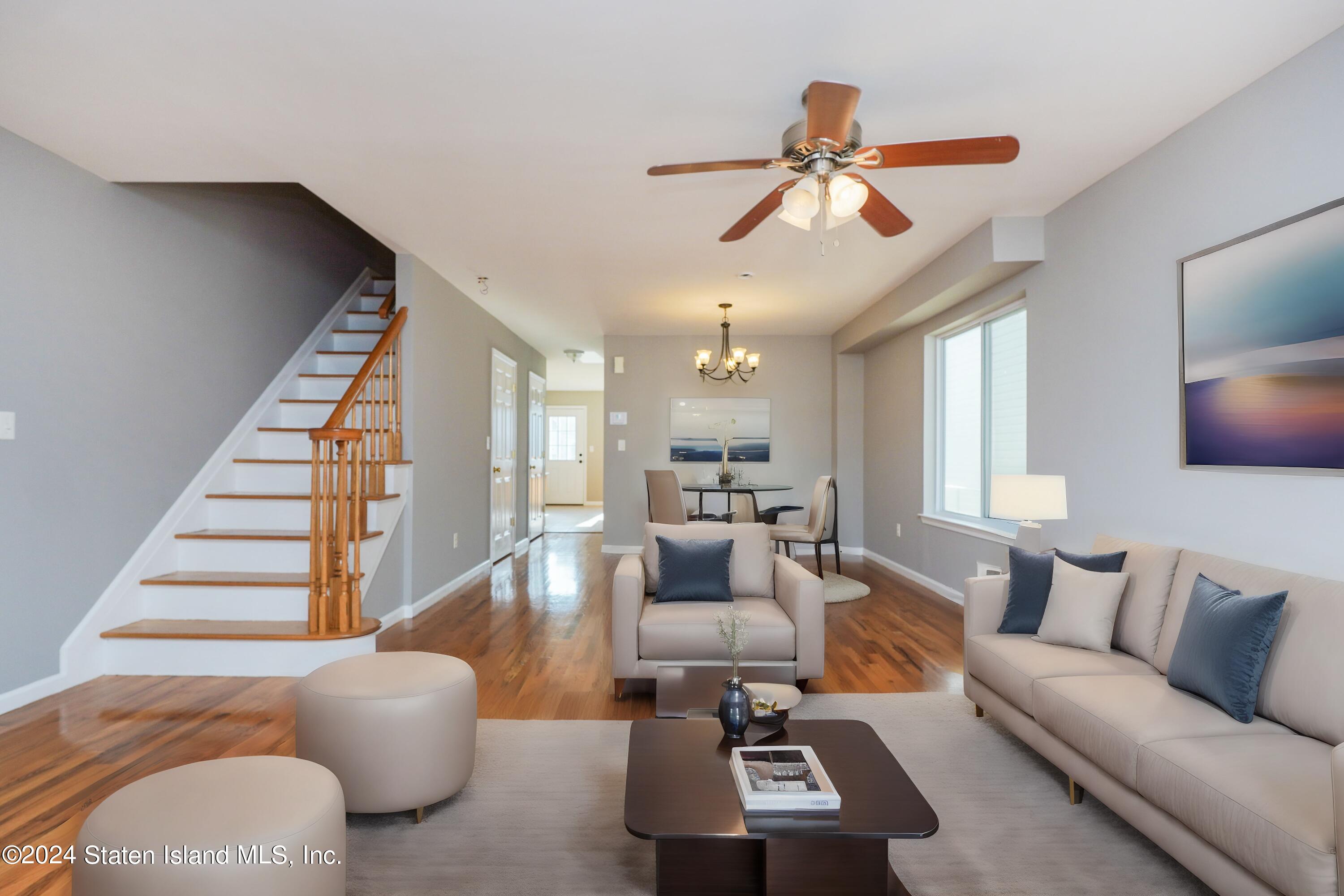 240 Harbor Road Staten Island, NY 10303 - Photo 3 of 32 Living Room Staged