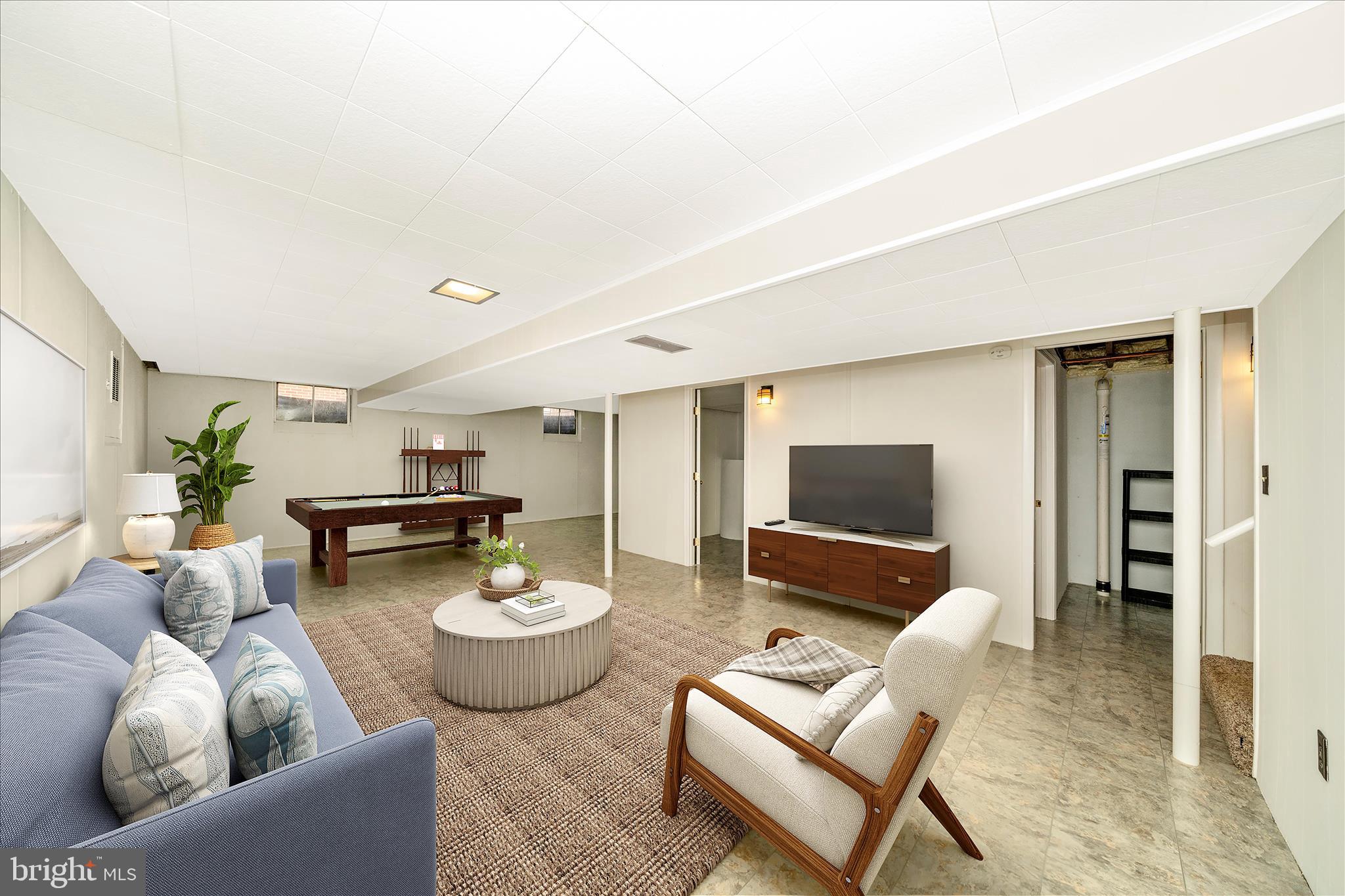 30 Georgetown Road Walkersville, MD 21793 - Photo 31 of 52 Lower Level Recreation Room Virtually Staged