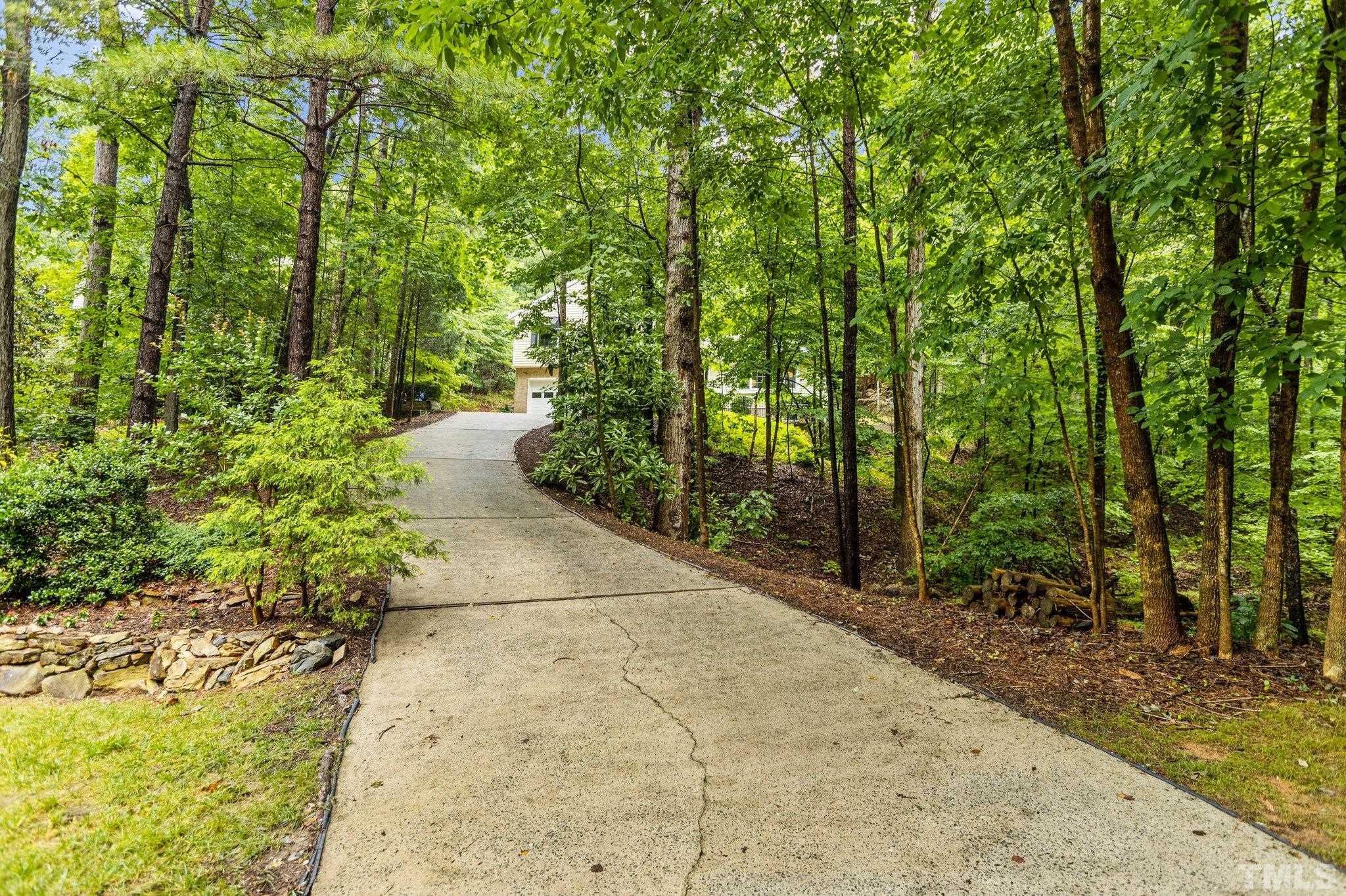 108 Rhododendron Court Chapel Hill, NC 27517 - Photo 36 of 38 a view of backyard with green space