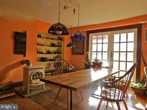 365 Tiger Valley Road Washington, VA 22747 - Photo 15 of 53 Dining Room opens to the side porch