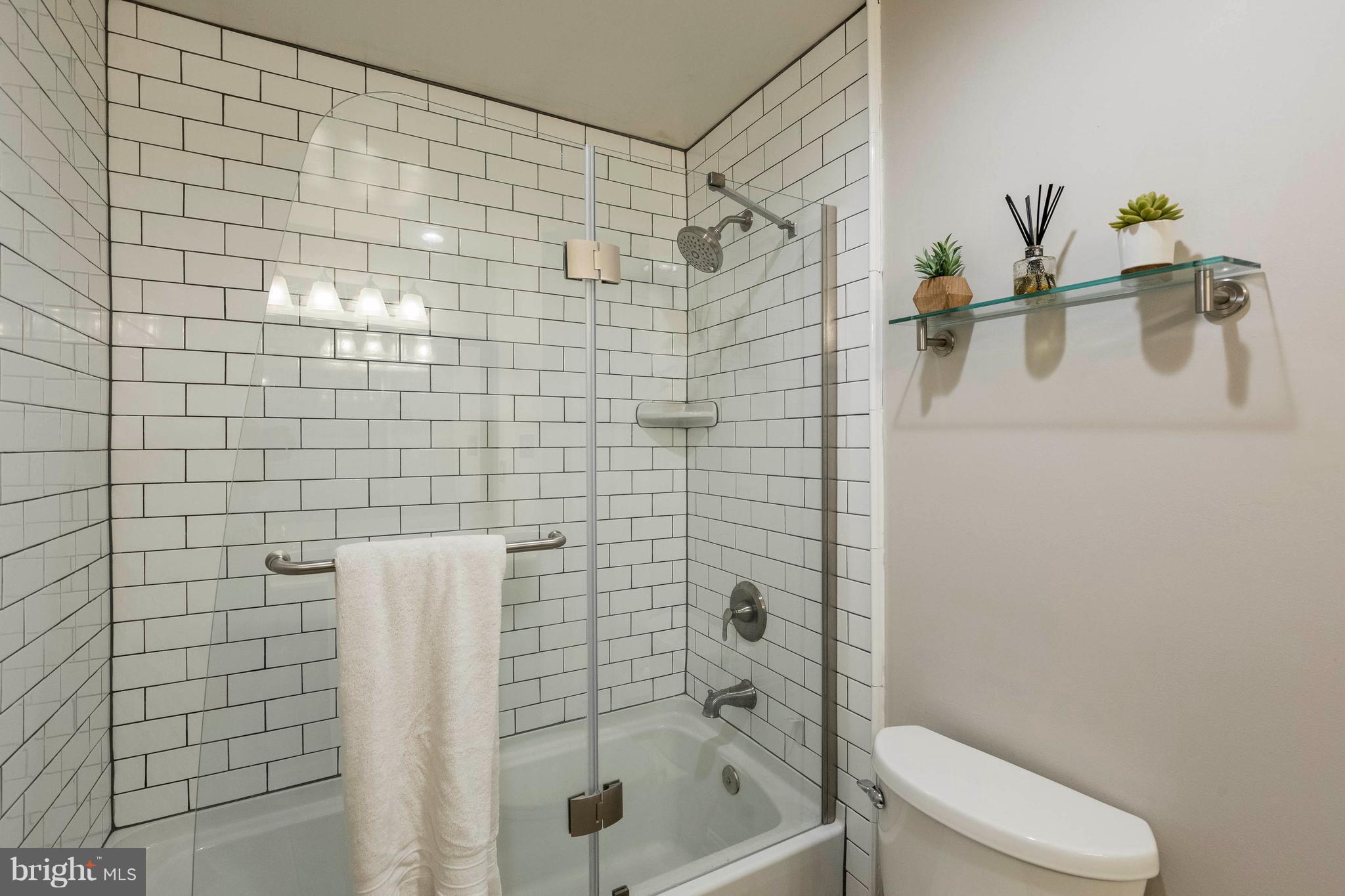 11935 Redtree Way Reston, VA 20194 - Photo 17 of 29 Subway Tile Master Bath Shower