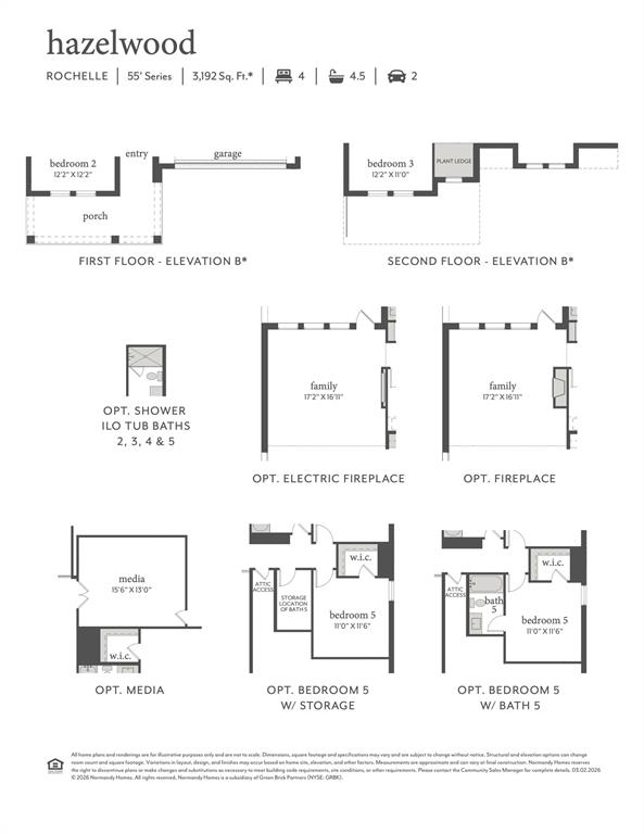 This dream home features elevation B plus so much more!