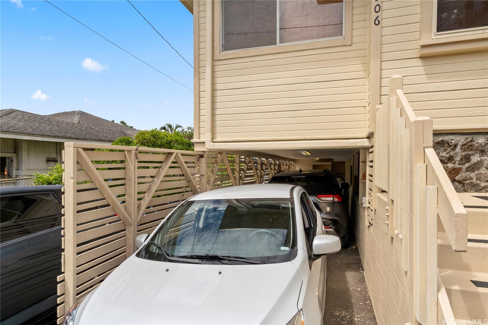 1506 Frear Street, Unit A Honolulu, HI 96813 - Photo 22 of 25 Your own private 2-car tandem carport and driveway—no more searching for street parking!