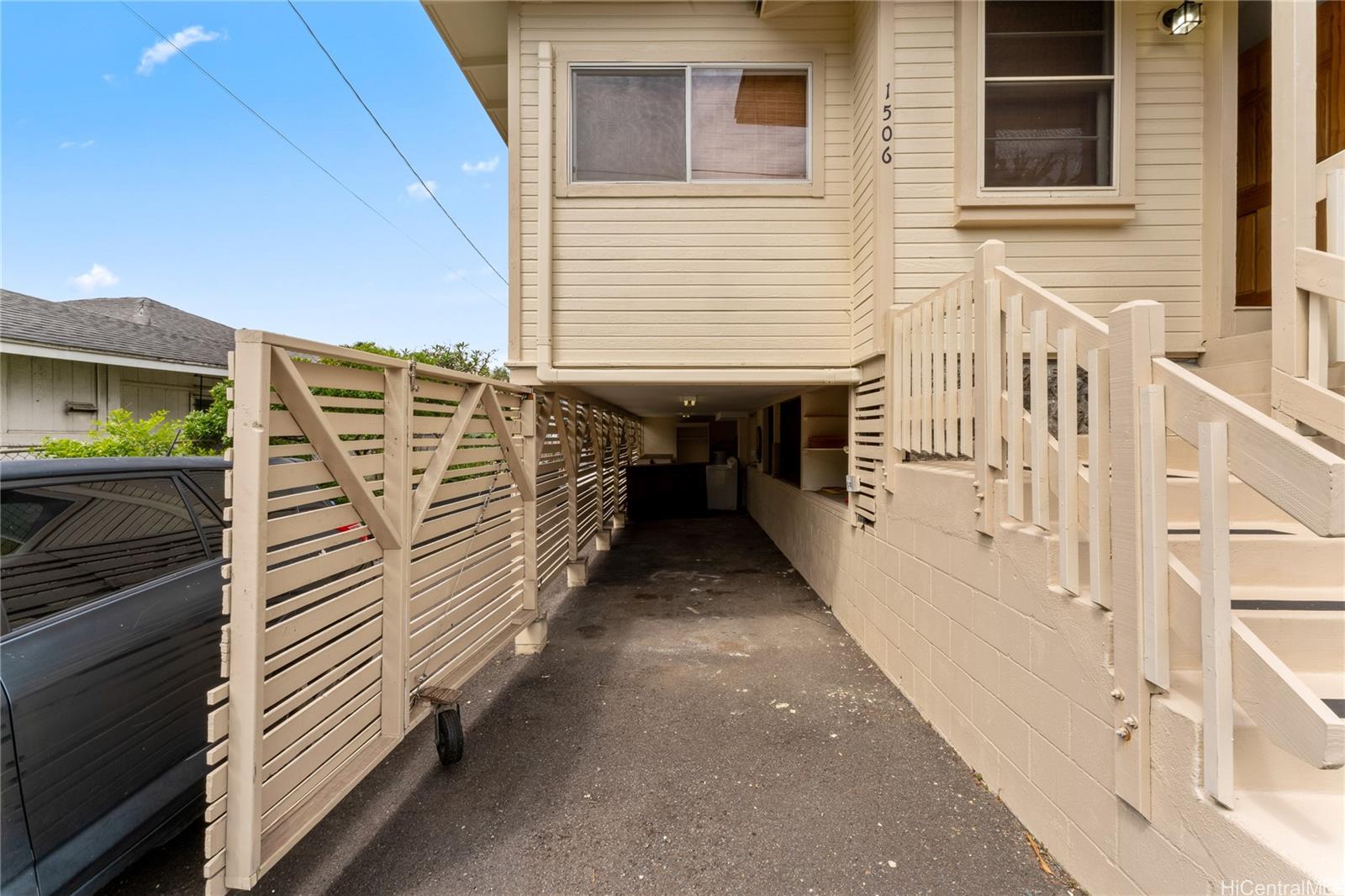 1506 Frear Street, Unit A Honolulu, HI 96813 - Photo 23 of 25 Tons of extra storage inside and the gate opens and shuts with ease.