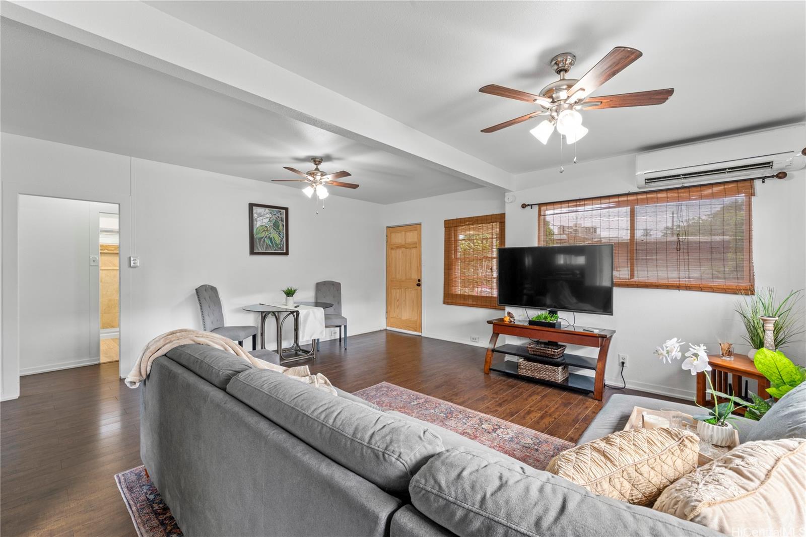 1506 Frear Street, Unit A Honolulu, HI 96813 - Photo 3 of 25 Another view of the expansive living space featuring stylish flooring and ample natural light.