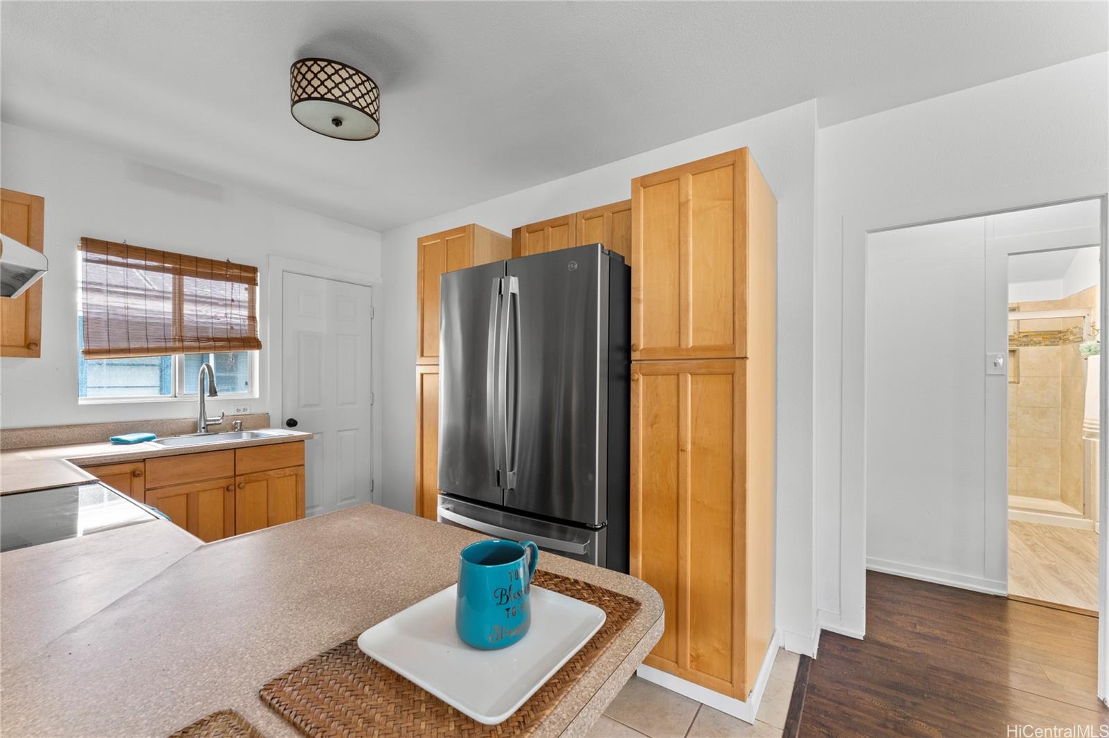 1506 Frear Street, Unit A Honolulu, HI 96813 - Photo 8 of 25 Close-up of the kitchen's workspace, showing the clean lines and practical design.
