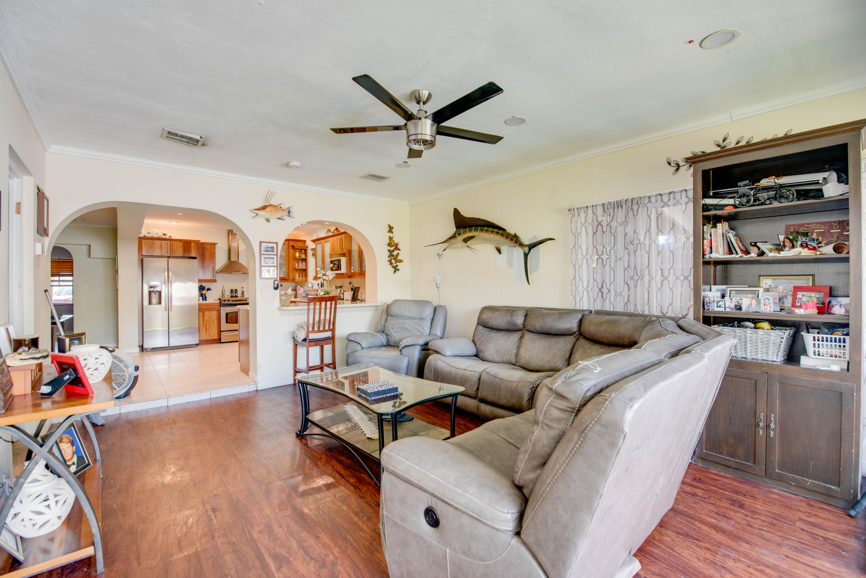 3341 Riviera Drive Key West, FL 33040 - Photo 8 of 33 a living room with furniture and a wooden floor