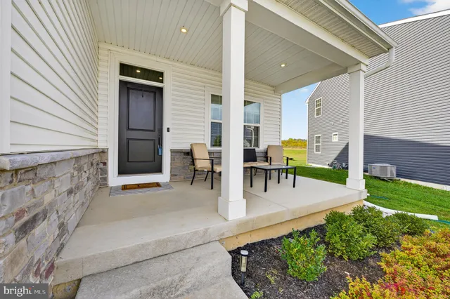 a view of furniture with outdoor seating