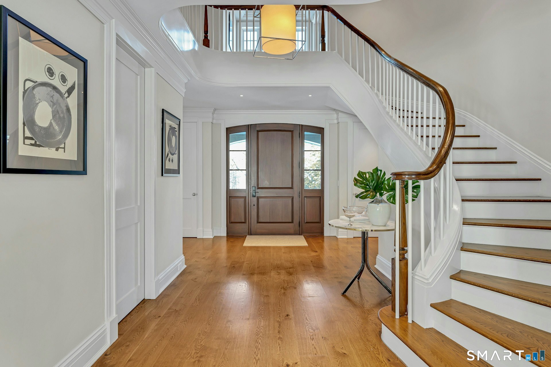80 Compo Road North Westport, CT 06880 - Photo 7 of 40 a view of an entryway with wooden floor