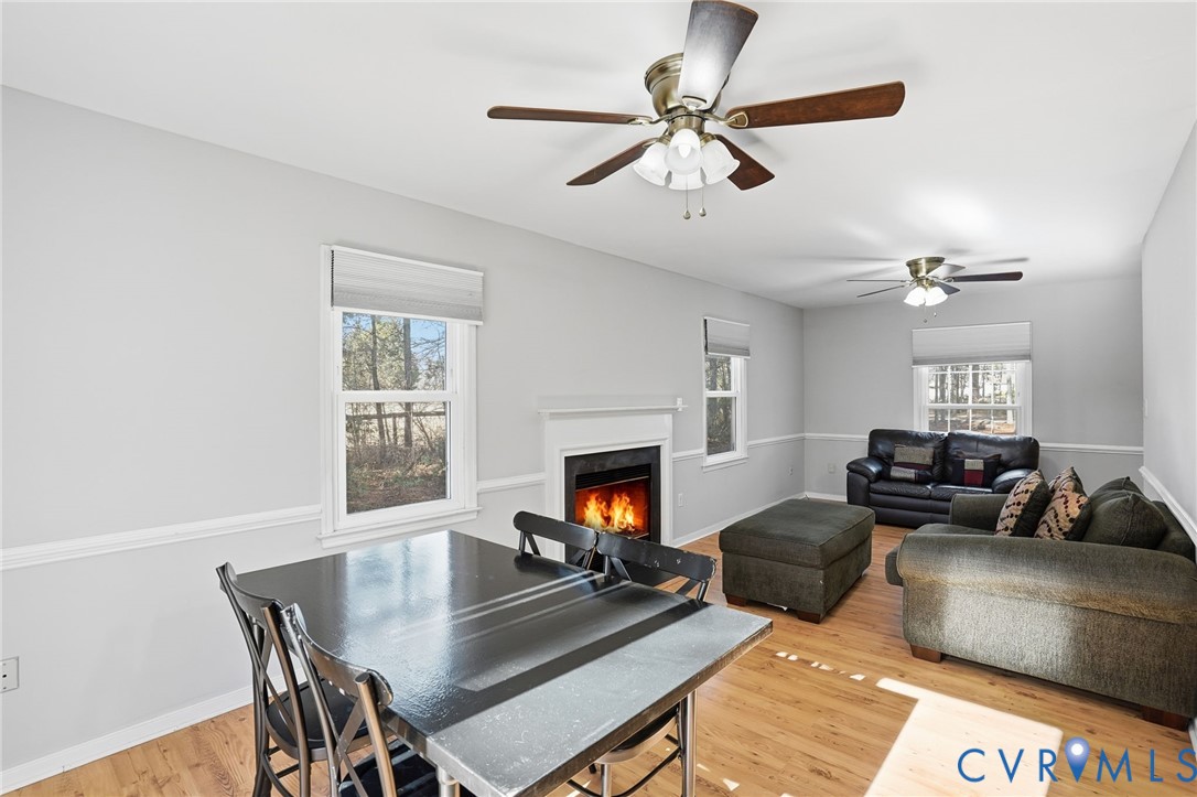 3605 Whitehouse Road Colonial Heights, VA 23834 - Photo 17 of 46 Living area featuring light wood finished floors,