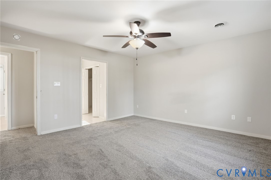 3605 Whitehouse Road Colonial Heights, VA 23834 - Photo 32 of 46 Unfurnished bedroom with light carpet and a ceilin