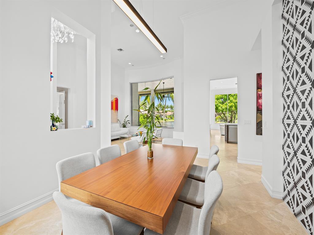 731 Coconut Palm Terrace Plantation, FL 33324 - Photo 11 of 48 a dining room with furniture and window
