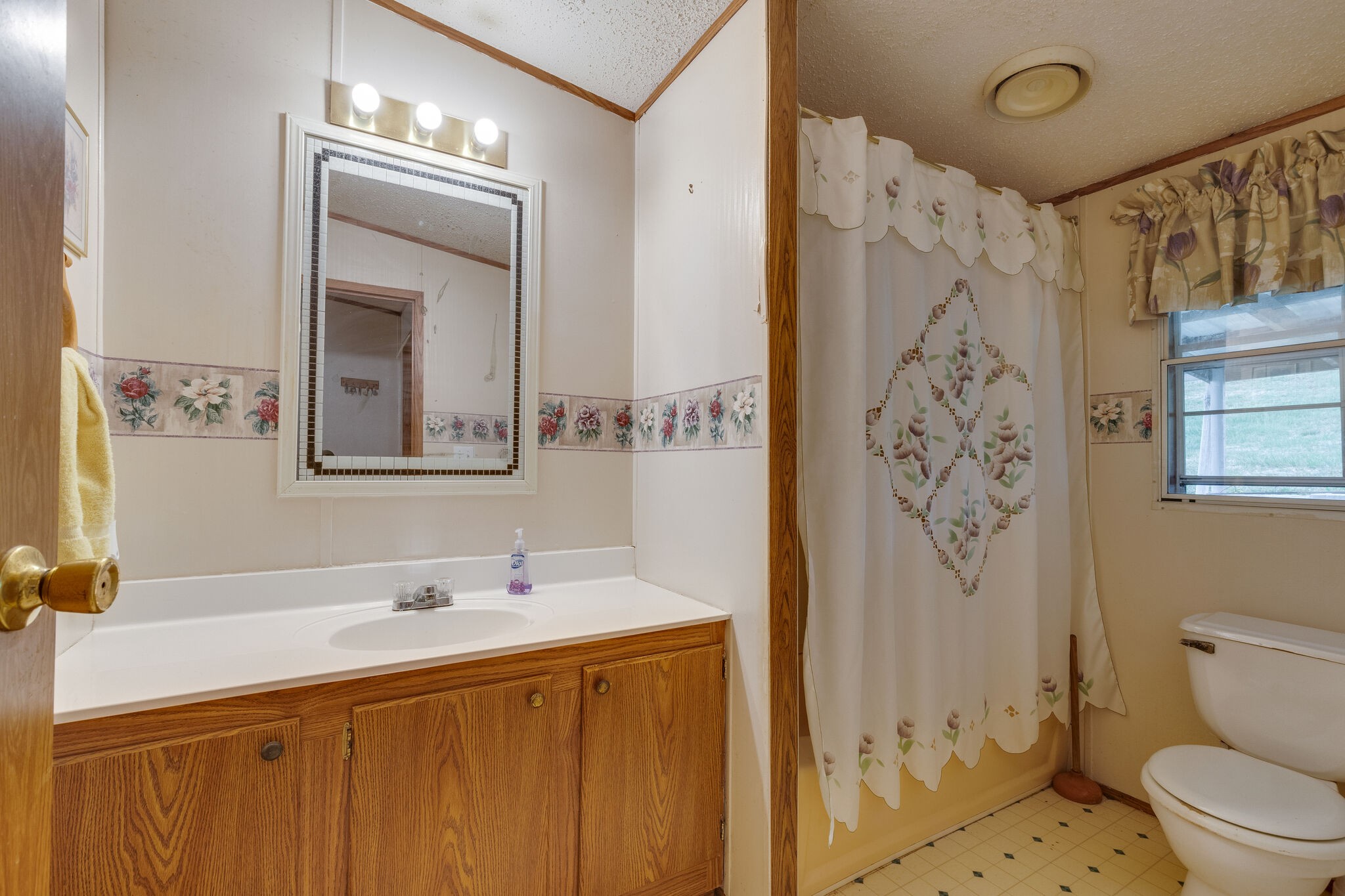 693 Littrell Road Loretto, TN 38469 - Photo 43 of 57 a bathroom with a sink a toilet and shower