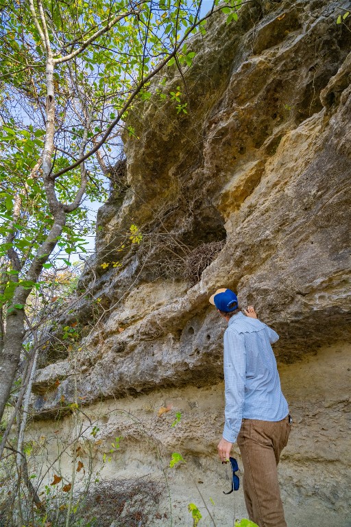 518 Curly H Ranch Road Dripping Springs, TX 78620 - Photo 11 of 40 a view of balcony with wooden floor