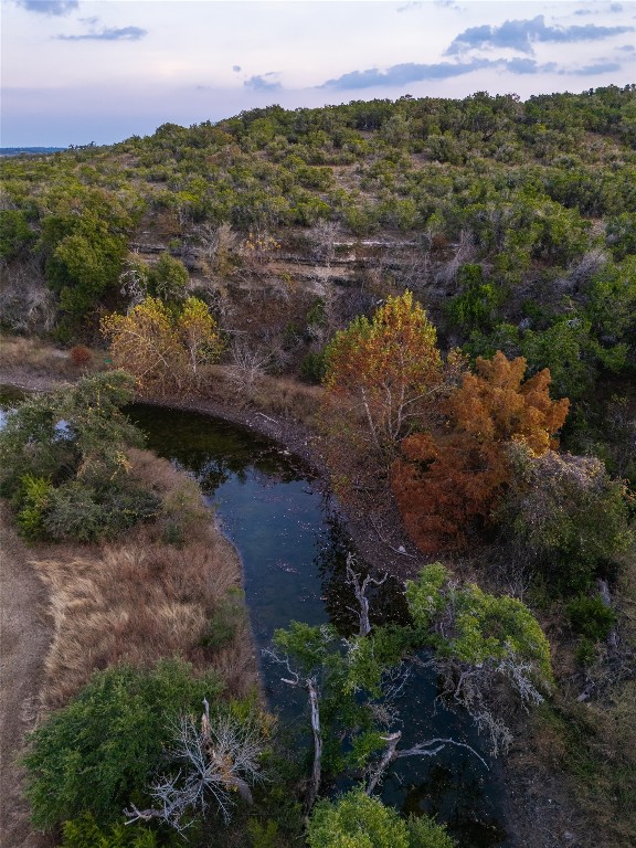 518 Curly H Ranch Road Dripping Springs, TX 78620 - Photo 34 of 40 a view of a lake with mountains in the background