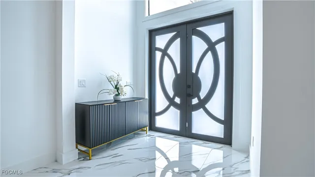 a view of a entryway